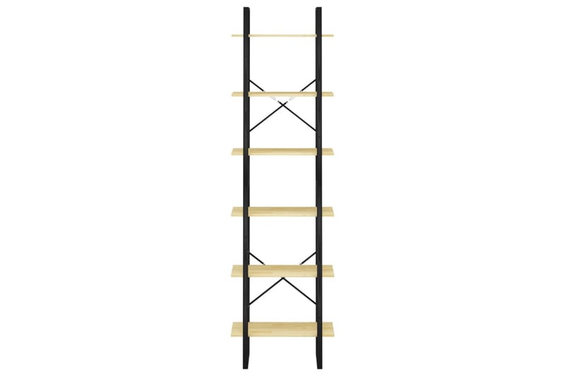 Oppbevaringshylle 60x30x210 cm heltre furu - Brun - Oppbevaring - Hyller - Bokhylle