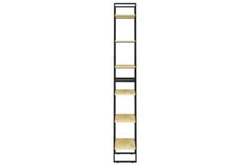 Oppbevaringshylle 60x30x210 cm heltre furu - Brun - Oppbevaring - Hyller - Bokhylle