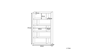 Orilla Hylle 83 cm - Tre / Natur - Oppbevaring - Hyller - Bokhylle