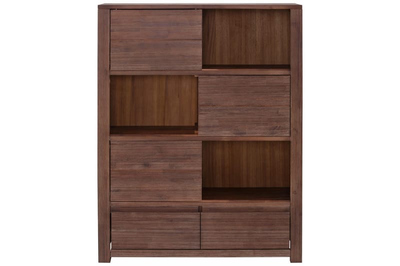 Paulina Bokhylle 100 cm - Akasie/Brun - Oppbevaring - Hyller - Bokhylle