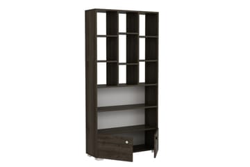 Penguen Bokhylle 93,6x29,6 cm Brun - Hanah Home - Oppbevaring - Hyller - Bokhylle