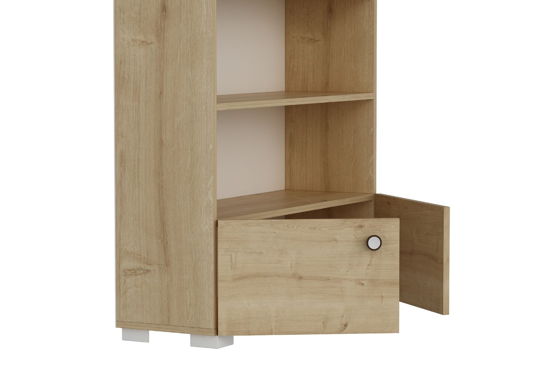 Penguen Bokhylle 93,6x29,6 cm Brun - Hanah Home - Oppbevaring - Hyller - Bokhylle