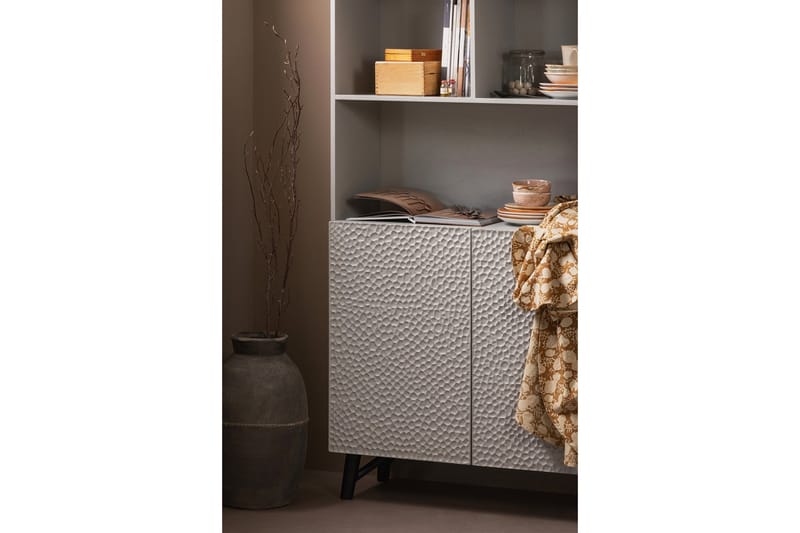 Prezi Bokhylle 200 cm - Beige - Oppbevaring - Hyller - Bokhylle