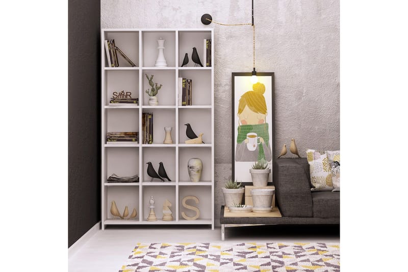 Puntoz Bokhylle Høy - Oppbevaring - Hyller - Bokhylle