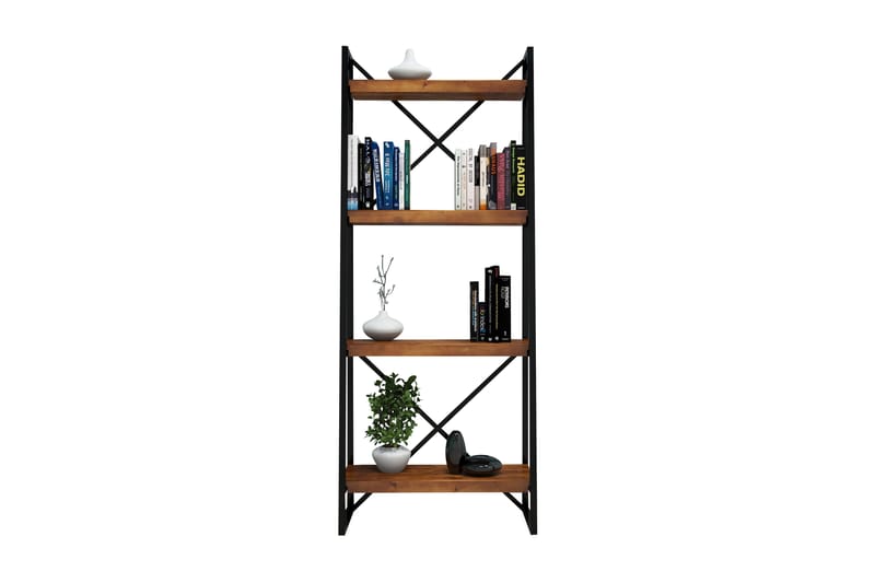 Puqa Design Bokhylle - Brun - Oppbevaring - Hyller - Bokhylle