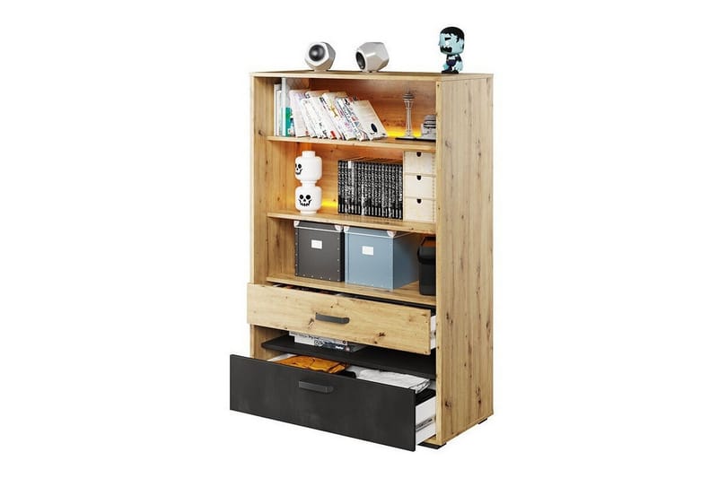 Rathmore Bokhylla 90x42 cm Black - Oppbevaring - Hyller - Bokhylle