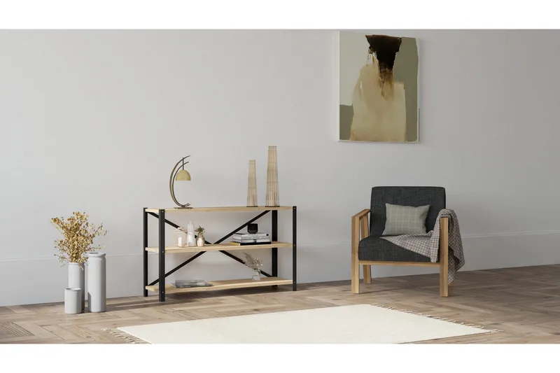 Rinorea Bokhylle 103x60 cm - Blå - Oppbevaring - Hyller - Bokhylle