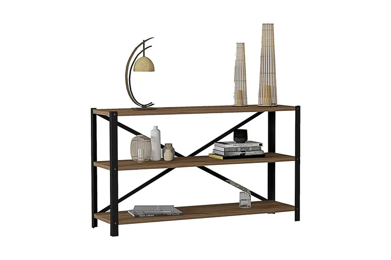 Rinorea Bokhylle 103x60 cm - Brun - Oppbevaring - Hyller - Bokhylle