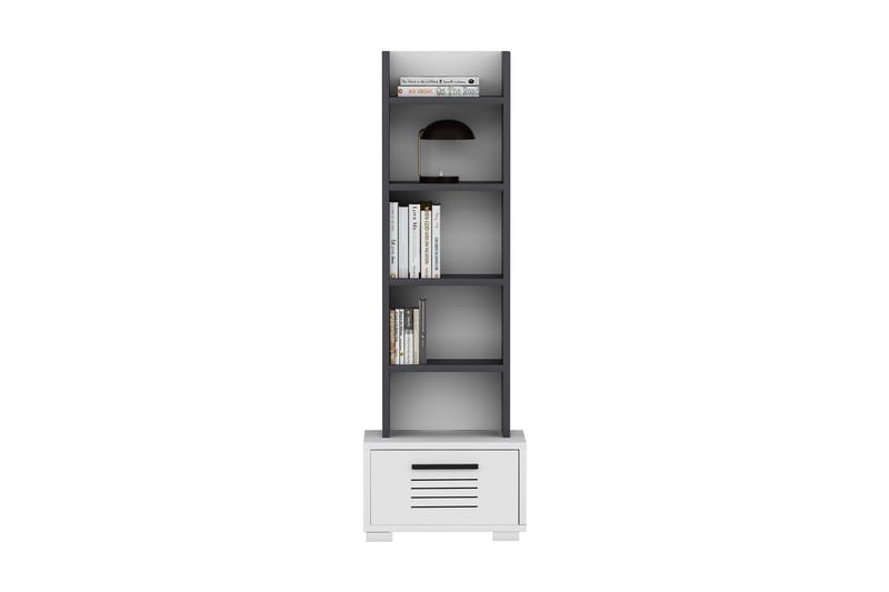 Rinorea Bokhylle 35x152,2 cm - Antrasitt - Oppbevaring - Hyller - Bokhylle