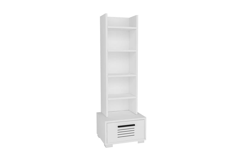 Rinorea Bokhylle 35x152,2 cm - Hvit - Oppbevaring - Hyller - Bokhylle