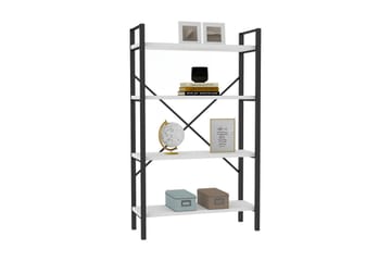 Rinorea Bokhylle 60x100 cm - Hvit - Oppbevaring - Hyller - Bokhylle