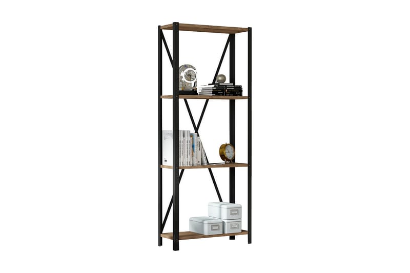 Rinorea Bokhylle 60x149,5 cm - Brun - Oppbevaring - Hyller - Bokhylle