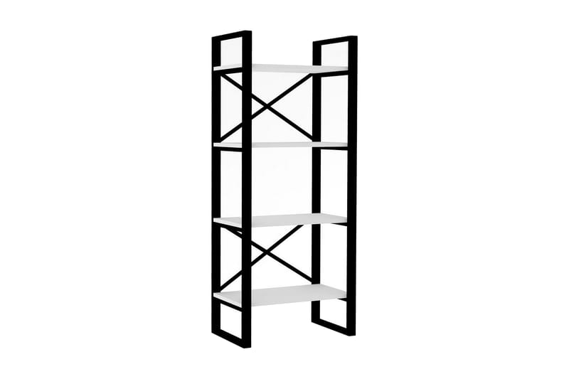 Rinorea Bokhylle 66x150 cm - Hvit - Oppbevaring - Hyller - Bokhylle