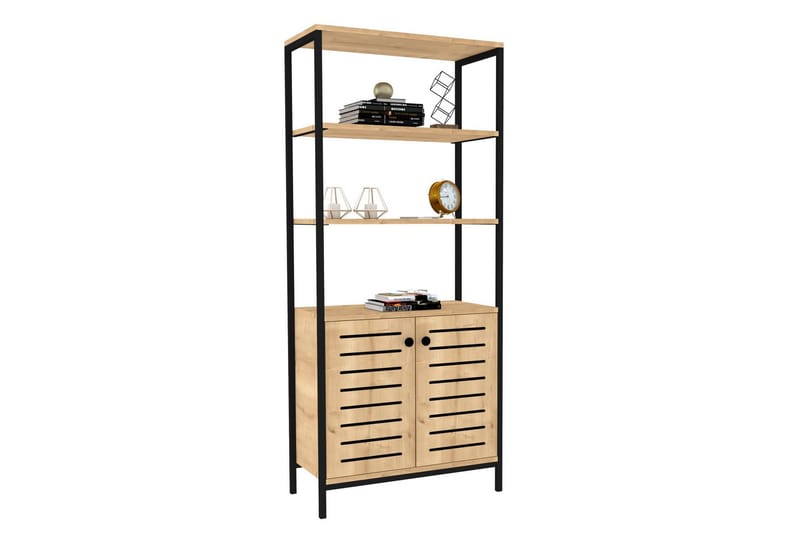 Rinorea Bokhylle 70x162,2 cm - Blå - Oppbevaring - Hyller - Bokhylle