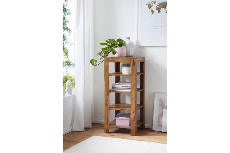 Shalanta Bokhylle - Brun - Oppbevaring - Hyller - Bokhylle