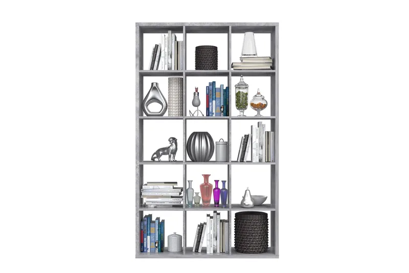Singleton Bokhylle 107 cm - Grå - Oppbevaring - Hyller - Bokhylle