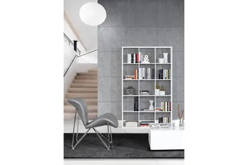 Singleton Bokhylle 107 cm - Hvit - Oppbevaring - Hyller - Bokhylle