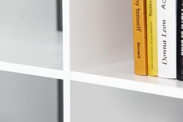 Singleton Bokhylle 107 cm - Hvit - Oppbevaring - Hyller - Bokhylle