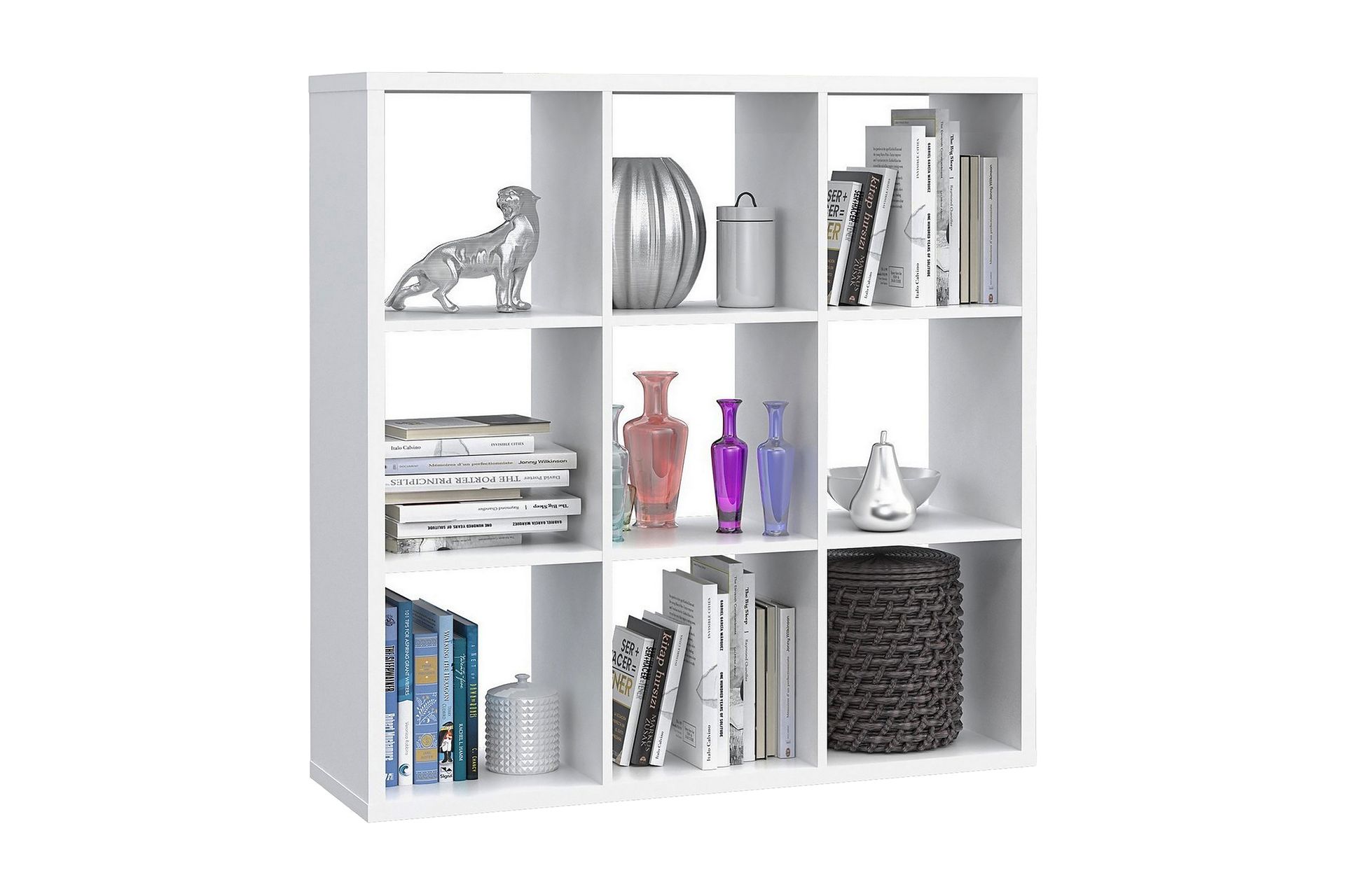 Singleton Bokhylle 107 cm - Hvit - Oppbevaring - Hyller - Bokhylle
