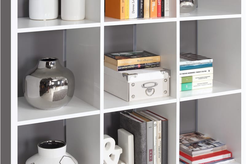 Singleton Bokhylle 107 cm - Hvit - Oppbevaring - Hyller - Bokhylle