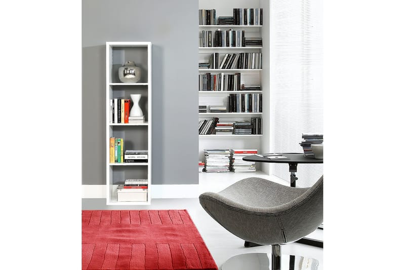 Singleton Bokhylle 38 cm - Hvit - Oppbevaring - Hyller - Bokhylle