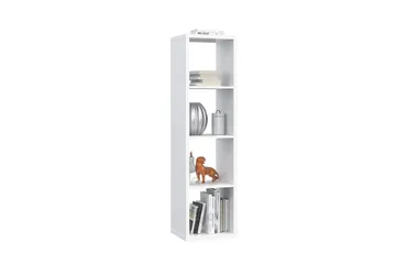 Singleton Bokhylle 38 cm i Malt Tre - Hvit - Oppbevaring - Hyller - Bokhylle