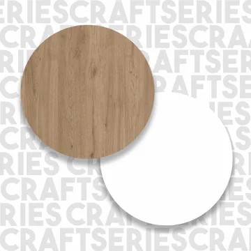 Bokhylle Skye Decor Cleo hylle (90 x 123,6 x 22 cm) Naturhvit - Naturlig og hvit - Oppbevaring - Hyller - Bokhylle