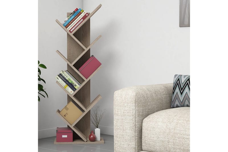 Spearin Bokhylle 46 cm - Valnøtt - Oppbevaring - Hyller - Bokhylle