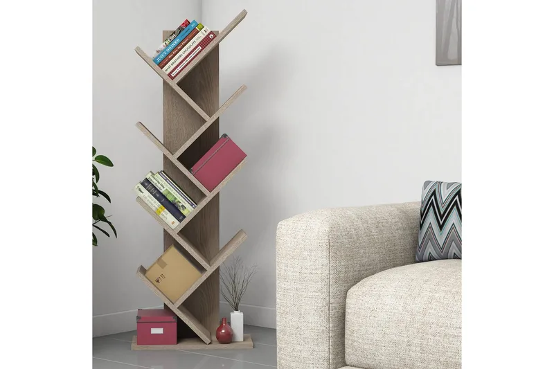 Spearin Bokhylle 46 cm - Valnøtt - Oppbevaring - Hyller - Bokhylle