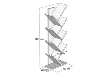Spearin Bokhylle 46 cm - Oppbevaring - Hyller - Bokhylle