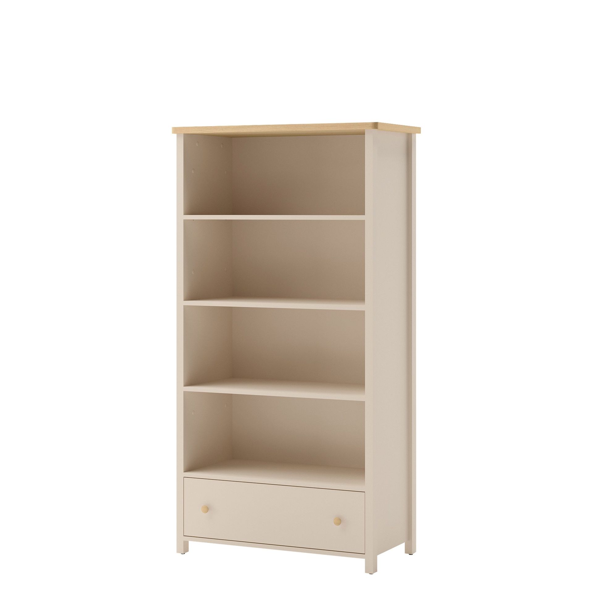 bokhylle Story Beige, eik - Beige, eik