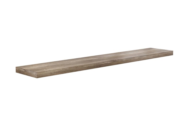 Talebi Hylleplan 25x140 cm - Brun - Oppbevaring - Hyller - Bokhylle