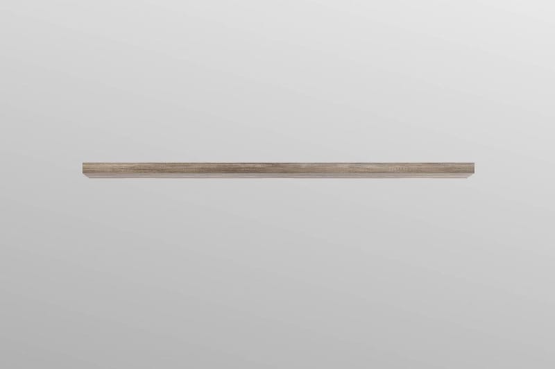 Talebi Hylleplan 25x140 cm - Brun - Oppbevaring - Hyller - Bokhylle