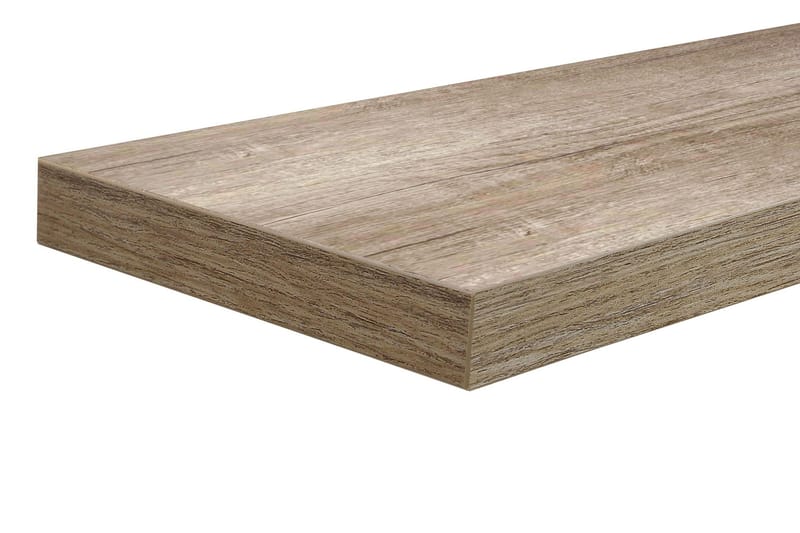 Talebi Hylleplan 25x140 cm - Brun - Oppbevaring - Hyller - Vegghylle