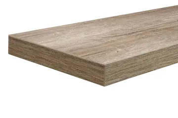 Talebi Hylleplan 25x140 cm - Brun - Oppbevaring - Hyller - Vegghylle