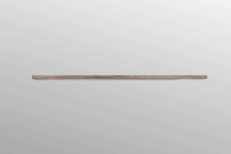 Talebi Vegghylle 25x200 cm - Brun - Oppbevaring - Hyller - Bokhylle