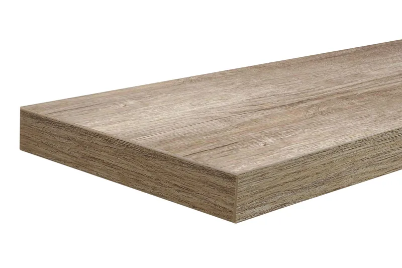 Talebi Vegghylle 25x200 cm - Brun - Oppbevaring - Hyller - Vegghylle