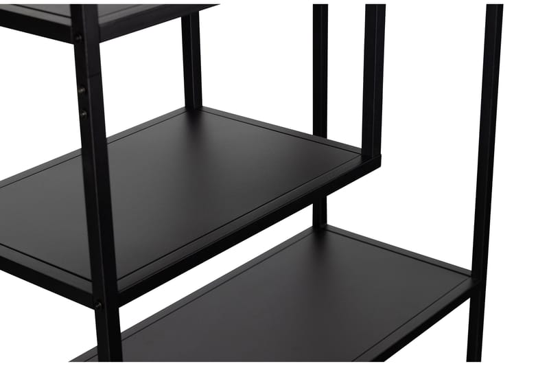 Teun Smal Bokhylle 35 cm i Metall - Sort - Oppbevaring - Hyller - Bokhylle