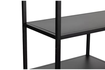 Teun Smal Bokhylle 35 cm i Metall - Sort - Oppbevaring - Hyller - Bokhylle