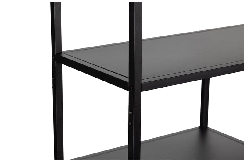 Teun Smal Bokhylle 35 cm i Metall - Sort - Oppbevaring - Hyller - Bokhylle