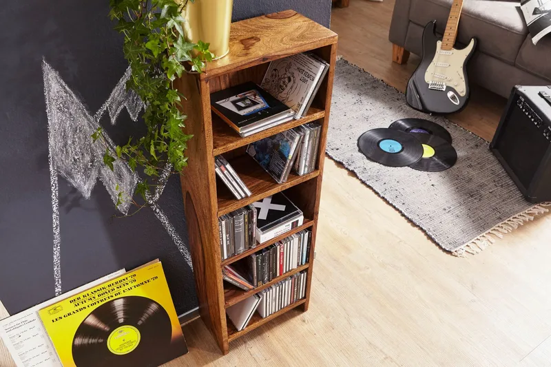 Ticon Bokhylle - Brun - Oppbevaring - Hyller - Bokhylle