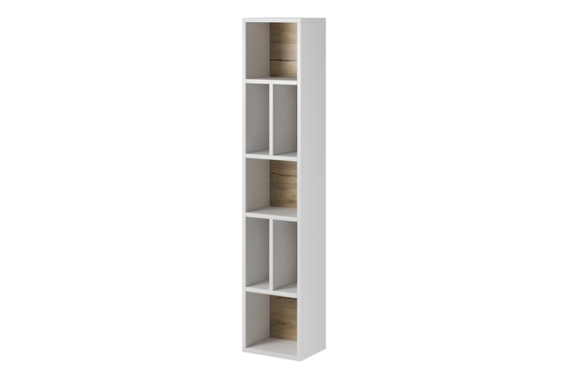Toreno Bokhylle 25x32 cm - Hvit/Natur - Oppbevaring - Hyller - Bokhylle