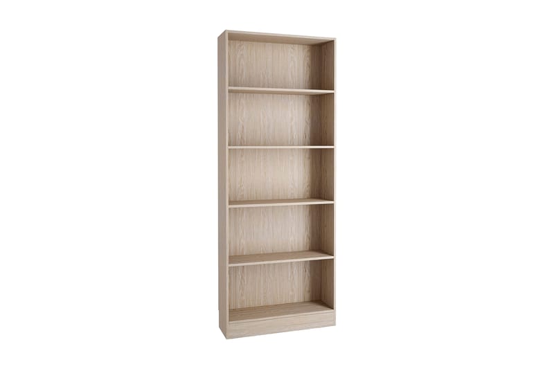 Trysil Bokhylle 79 cm Høy - Eik - Oppbevaring - Hyller - Bokhylle