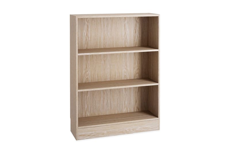 Trysil Bokhylle 79 cm Lav - Eik - Oppbevaring - Hyller - Bokhylle