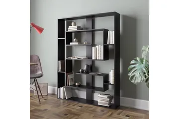 Tuskan Bokhylle 120 cm - Svart - Oppbevaring - Hyller - Bokhylle