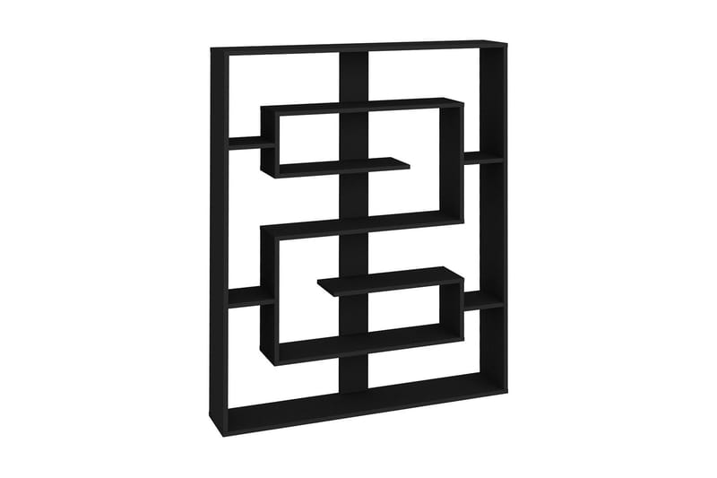 Tuskan Bokhylle 120 cm, Svart