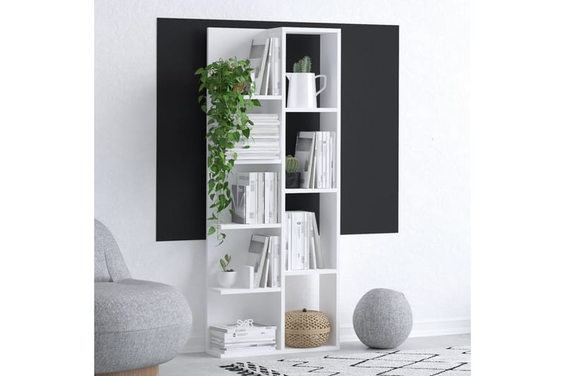 Viva Bokhylle 60x18 cm Hvit - Hanah Home - Oppbevaring - Hyller - Bokhylle