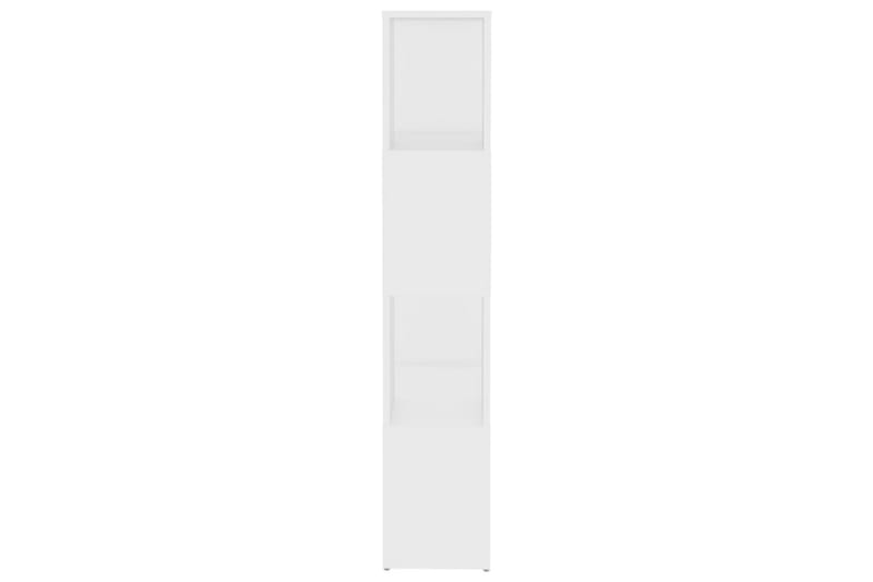 Bokhylle/romdeler hvit 60x24x124,5 cm sponplate - Hvit - Oppbevaring - Hyller - Bokhylle