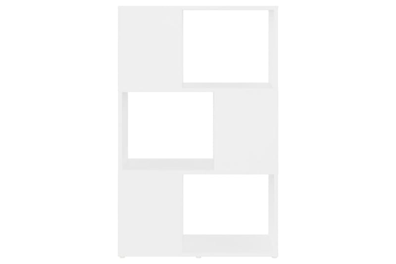 Bokhylle/romdeler hvit 60x24x94 cm sponplate - Hvit - Oppbevaring - Hyller - Bokhylle