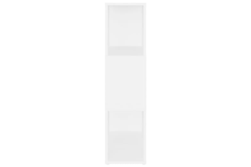 Bokhylle/romdeler hvit 60x24x94 cm sponplate - Hvit - Oppbevaring - Hyller - Bokhylle